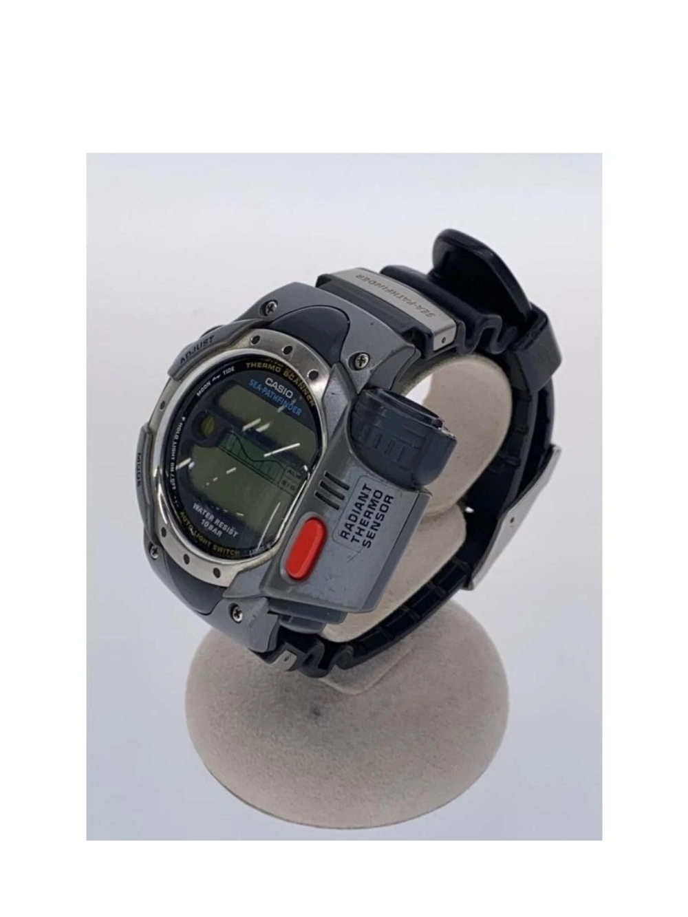 Casio Sea Pathfinder SPF-10 Digital Sport Watch - Gray with Black & Red Accents - Picture 2 of 6